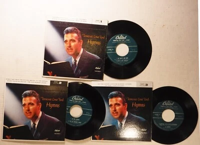 TENNESSEE ERNIE FORD / HYMNS, PARTS 1, 2 & 3 – 3X7”45 RPM EP ALBUMS /CAPITOL 756 Foto 1 de 2