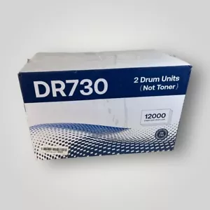 Unidad de batería Brother DR-730 HL-L2350DW L2370DW (paquete de 2) no OEM - Leer descripción - Imagen 1 de 6