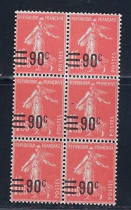 FRANCIA "Ducha embalaje original 90c más de $1,05" SC#238 B6 MNH CV$13+ (FR166)* - Imagen 1 de 1