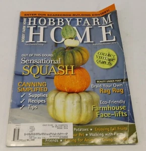 Hobby Farm Home Magazine September/October 2010 Squash True Country Living - Picture 1 of 1
