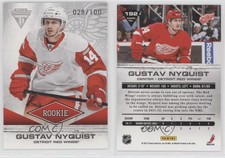 2011-12 Panini Titanium Spectrum Gold /100 Gustav Nyquist #192 Rookie RC