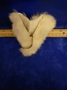Gene Doll By Ashton Drake & Friends White REAL Fur "Stole" ~ GREAT! - Picture 1 of 3