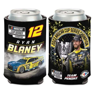 Ryan Blaney 2023 Cup Series Champion Can Cooler Koozie