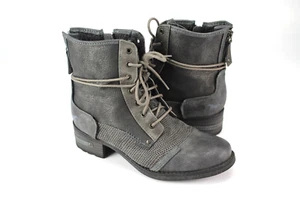 Mustang T.36 Mujer Botines Botines Botas Otoño/Invierno Gris EXCELENTE F 334 - Imagen 1 de 5