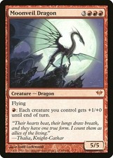 Moonveil Dragon Dark Ascension LP MTG