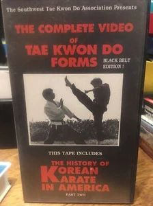 Tae Kwon Do Forms The History Of Korean Karate In America Part 2 VHS - Picture 1 of 2