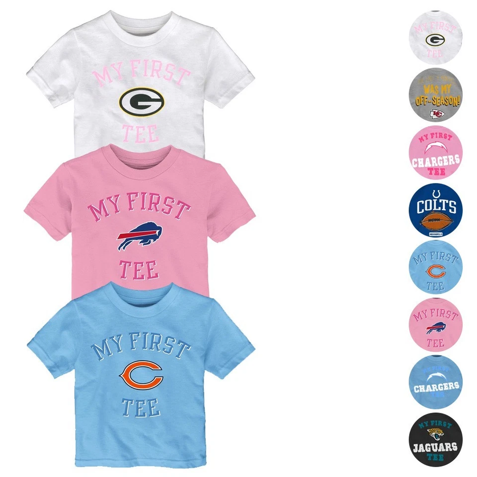 Camiseta gráfica de varios equipos con licencia de la NFL Outerstuff talla infantil (12-24 meses) Foto 1 de 1