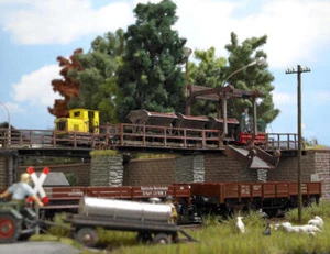 Entladestation Hochbahnbausatz Spur HO/OO Busch 12389 - Bild 1 von 1