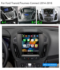 For 14-18 Ford Transit/Tourneo Connect 9.7" Android 4+32GB Stereo Radio Navi GPS - Picture 1 of 24