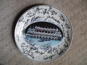 Tourney de golf 1991-92 St Louis Blues March Of Dimes firmado LE 10" placa 29 autos - Imagen 1 de 10
