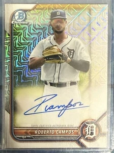 2022 Topps Bowman Chrome #BMA-RC Roberto Campos AUTO - Picture 1 of 2