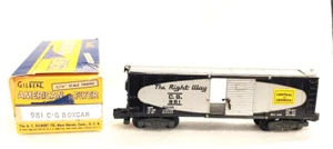 AMERICAN FLYER S-GAUGE 981 CENTRAL GEORGIA BOX CAR w BOX...EX! - Picture 1 of 6