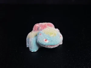 Vintage Venusaur Pokemon Mini Flocked Fuzzy Figure - Picture 1 of 4