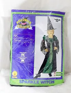 Disfraz de bruja brillante de Halloween - NWT! - Niñas talla 8-10 - Rubíes #881123 - Imagen 1 de 7