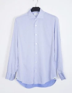 BEAMS HEART Casual Classic Blue Shirt Men's 15.5 / 39 Long Sleeve Button Down - Picture 1 of 7