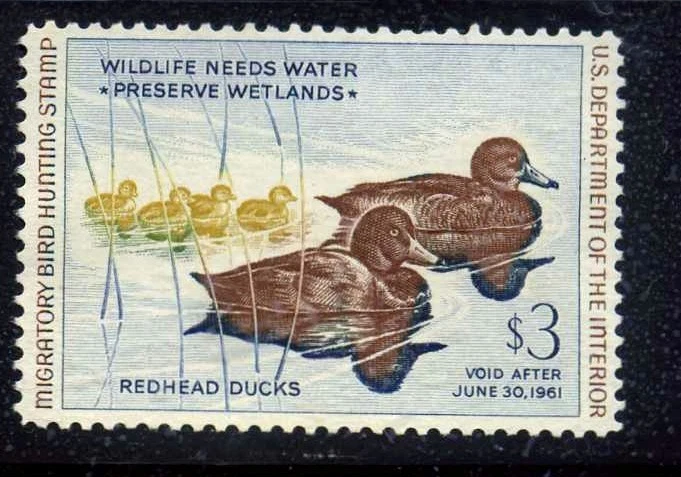 RW361969 Federal Duck Stamp   Unsigned No Gum No Fault  Ebay Low-OFFER Ex - Image 1 of 1