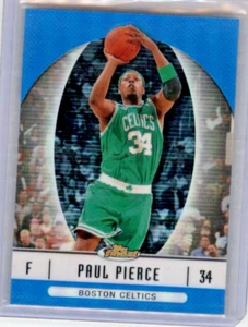 2006-07 Topps Finest Blue Refractor Paul Pierce #21 112/299 BOSTON CELTICS - Picture 1 of 2