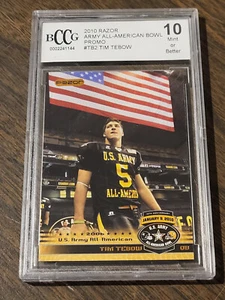 2010 Razor Army All-American Bowl Promo #TB2 Tim Tebow - BCCG 10 #0002241144 - Picture 1 of 4