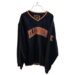 Fighting Illini Illinois Colosseum Athletics Pullover Men’s Size XL Vented - Picture 1 of 8