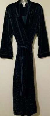 Roupão Cabernet Feminino Vintage Anos 70 Tamanho M Verde Sálvia Comprimento Total Floral M - Imagem 1 de 4