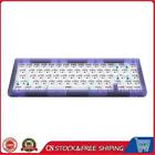 DIY RGB Backlight Hot Swap 67 Keys NKRO Wired Mechanical Keyboard Kit (Purple)