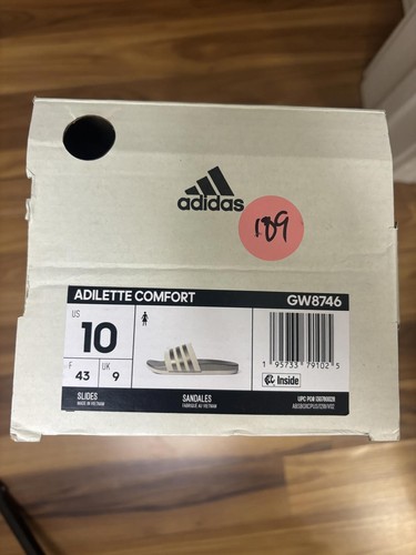 Adidas Adilette Comfort Slides Taglia 10