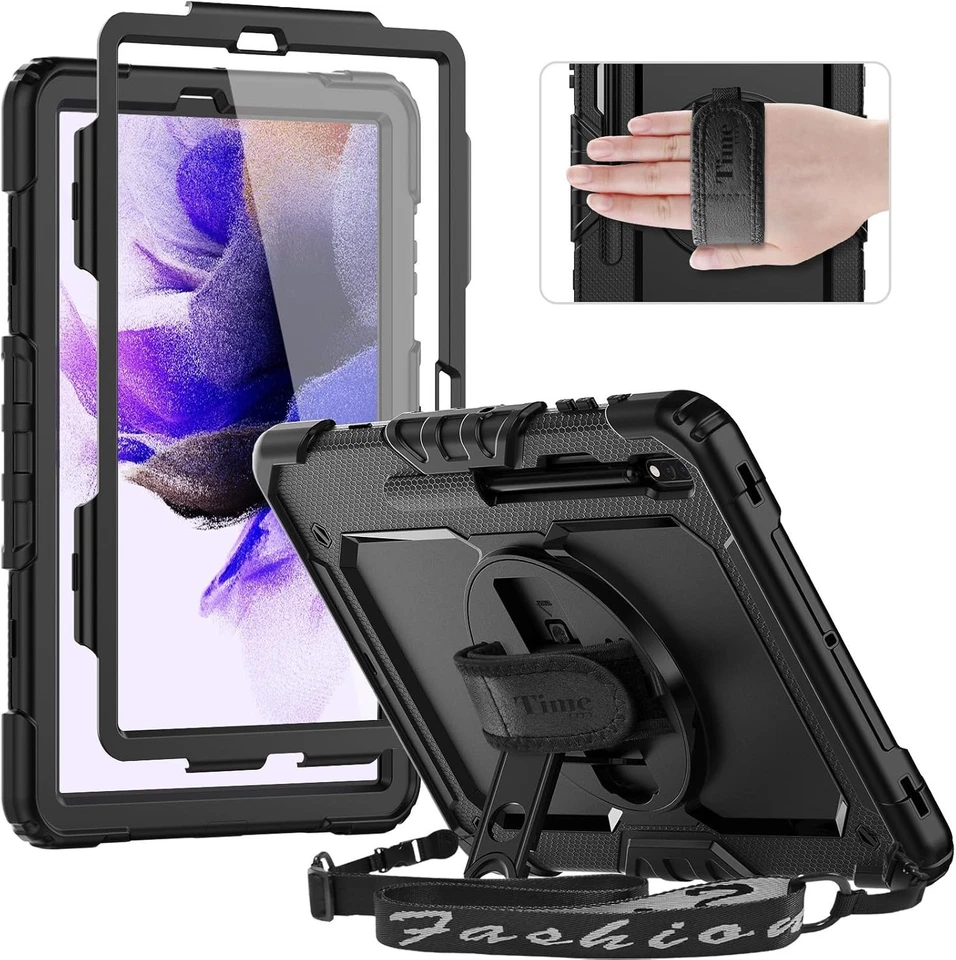 Timecity Case for Samsung Galaxy Tab S8 Plus/ S7 FE 5G Case 12.4'' with Screen P - Image 1 of 4