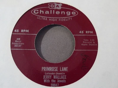 JERRY WALLACE-PRIMROSE LANE-CHALLENGE - Image 1 of 2