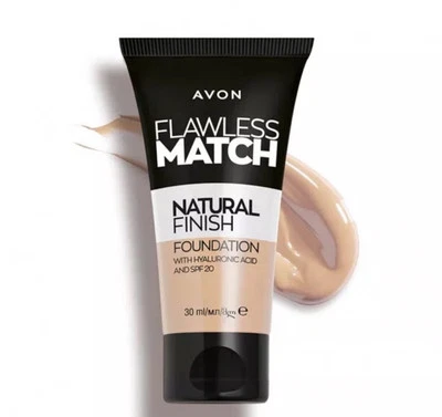 Avon Flawless Match Natural Finish Foundation - 30ml - 230N Creamy Natural** - Image 1 of 2
