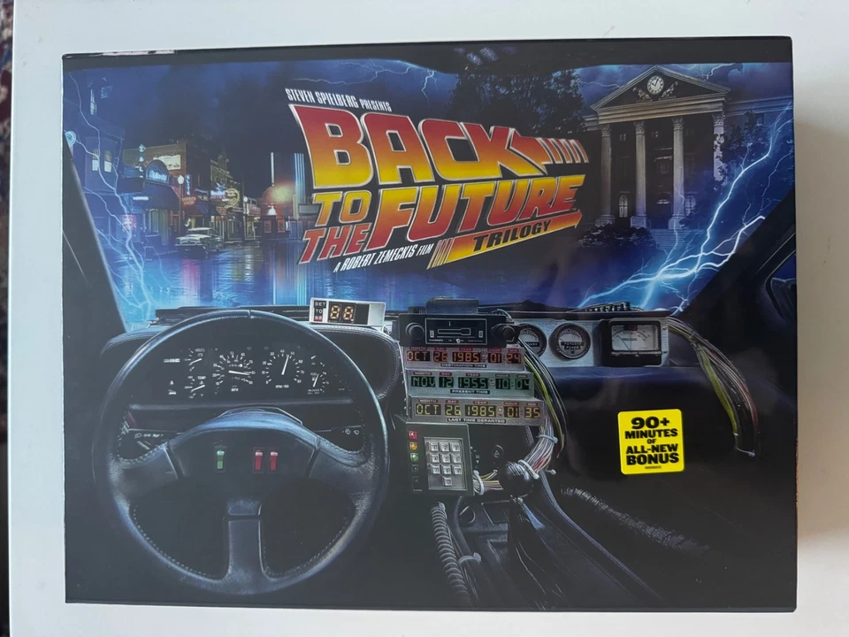 Back to the Future 40th Anniversary 4K Trilogy Steelbook Gift Set New SHIPS NOW - Image 1 of 1
