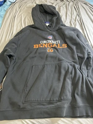 Cincinnati Bengals Sudadera con Capucha Y2K Peso Pesado Sudadera con Capucha Reebok XL Foto 1 de 4