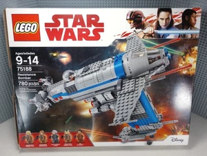 LEGO: 75188 Resistance Bomber - Star Wars - 100% Complete - Retired - Ships Fast - Picture 1 of 24