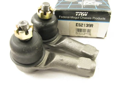 (2) TRW ES2139R Outer Steering Tie Rod Ends PAIR  For 1979-1982 Datsun 310 - Image 1 of 3