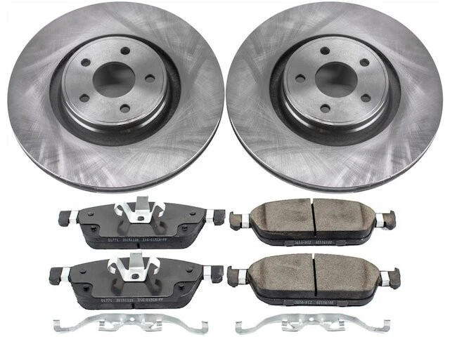 Kit de pastillas de freno delanteras y rotor 57RJXF93 para Ford Focus 2014 2015 2016 2017 2018 Foto 1 de 1