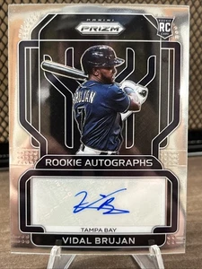 Vidal Brujan 2022 Panini Prizm Baseball Rookie Auto #RA-VB - Picture 1 of 2