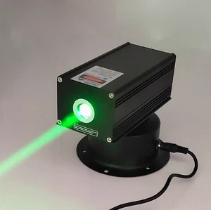 532nm 200mW Green Laser with shaking head and Coarse Beam Laser lamp DC12V - Bild 1 von 6