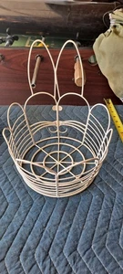 Osterhase Drahtkorb Hasengesicht 10x9 - Bild 1 von 5