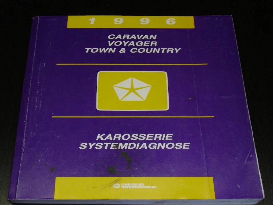 Manuale Di Officina Chrysler Caravan Voyager / Town & Country Carrozzeria - Immagine 1 di 1