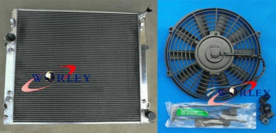 Radiador + ventilador diésel Toyota Land Cruiser PRADO KZJ120 KDJ120R 3.0 2002-2009 Foto 1 de 4