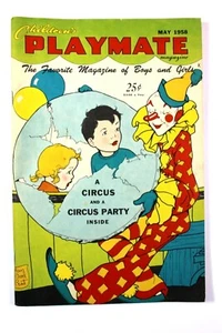 1958 Children's PLAYMATE Magazine - CIRCUS PARTY with Artist Signed COVER. - Picture 1 of 1