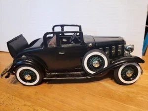 VINTAGE 1960'S BLACK HUBLEY 1932 CHEVROLET RUMBLESEAT COUPE MODEL KIT BUILT - Picture 1 of 10