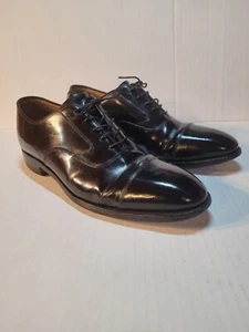 Herren Johnston + Murphy Optima schwarz Leder Oxford Kleid Schuhe Größe 10 24-93110 - Bild 1 von 12