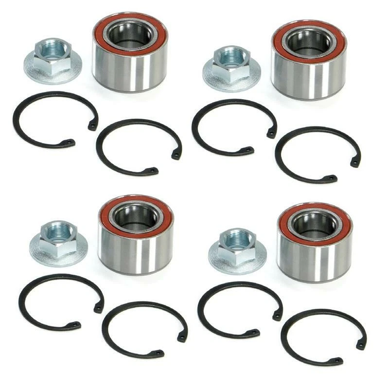 4x Radlager Satz Kompaktlager 34x64x37 für ALKO Knott Nieper BPW 540466 Anhänger