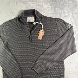 Salute by LevelWear NHL Quarter Zip Pullover Struktur Strickpullover grau XL - Bild 1 von 10