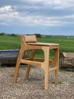 Handmade Jango Barstool | Natural beauty of wood - Image 1 of 2