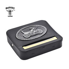 HORNET Automatic 70mm Cigarette Roller Metal Rolling Machine Box Case Container