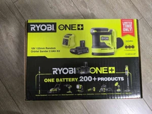 Brand New Ryobi 18V ONE+ 125mm Random Orbital Sander 2.0Ah Kit - Picture 1 of 2