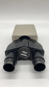 Nikon Binocular Head - Labophot, Optiphot, Alphaphot, Epiphot Microscope *As is* - Picture 1 of 12