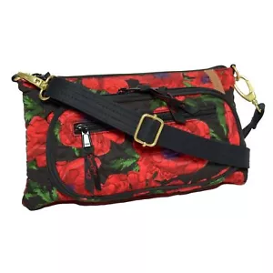 Donna Sharp "Red Poppy" HEATHER Handbag 10.5" x 6" x 2" NWT - Picture 1 of 1