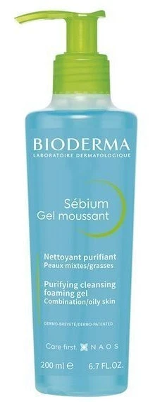 BIODERMA Sebium Purifying Foaming GEL 200ml X 1